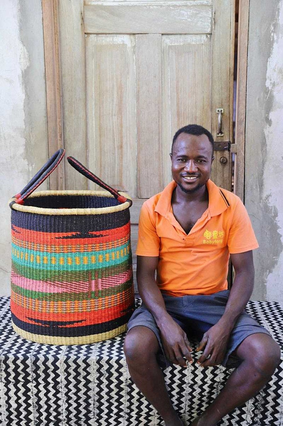 Bathroom + Laundry Baba Tree | Laundry Basket (Large) By Anaba Asayamga