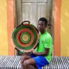 Kitchen + Dining Baba Tree | Woven Tray - Double Weave (Small) By Elijah Atuah