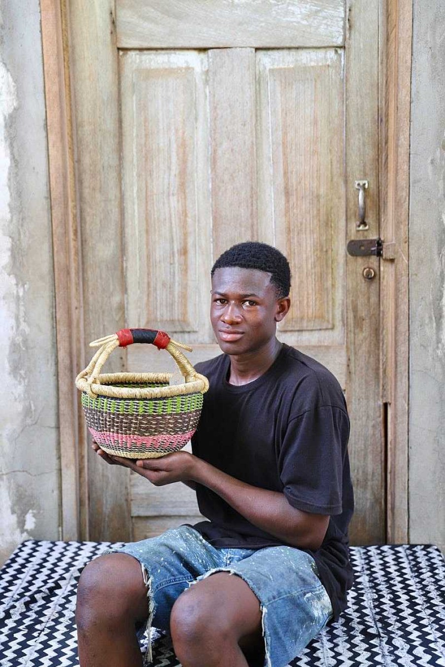 Kitchen + Dining Baba Tree | Market Basket (10" Round) By Philemond Nsohbillah
