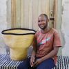 Planters + Flower Pots Baba Tree | Wave Planter (Art Basket) By Atanga Adongo