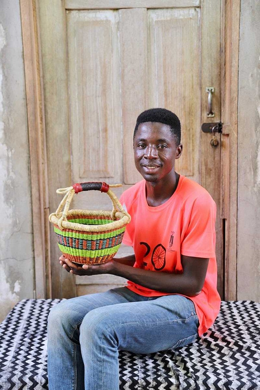 Kitchen + Dining Baba Tree | Market Basket (10" Round) By Simon Asaah