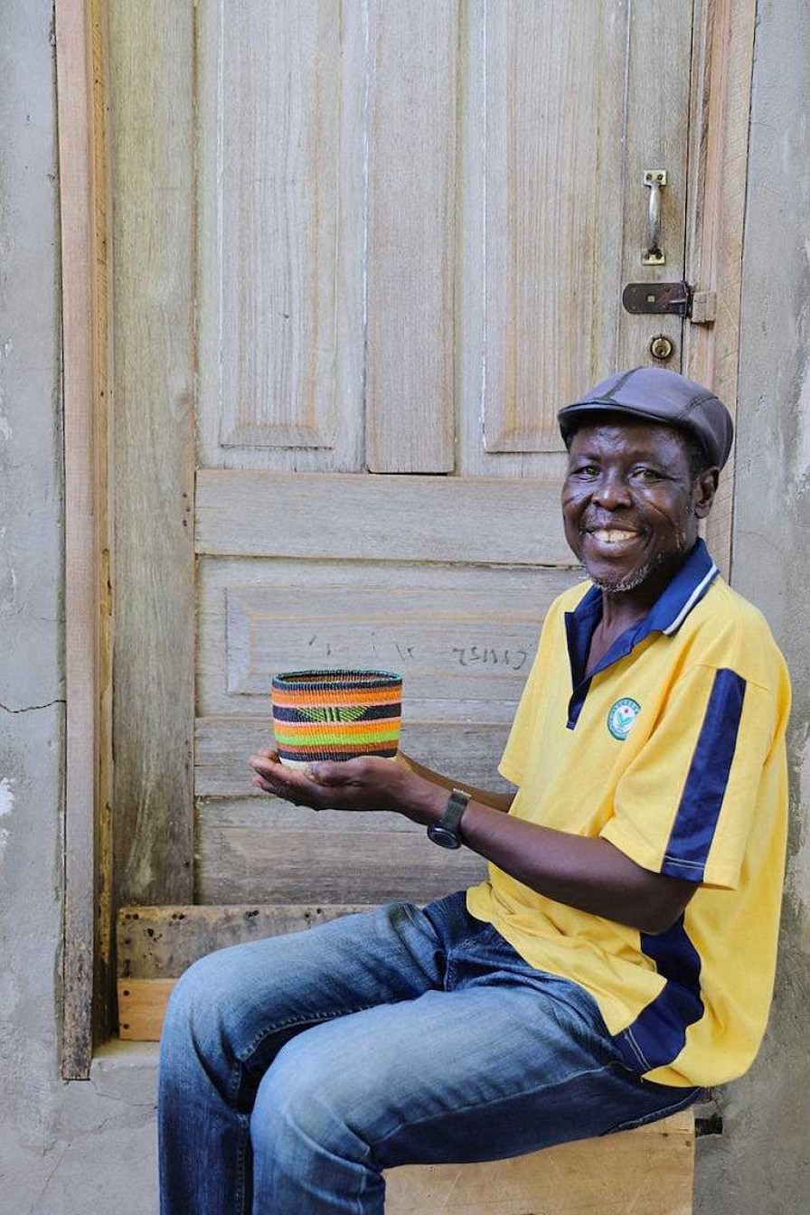Bathroom + Laundry Baba Tree | Apika Storage Basket By Adongo Akandike