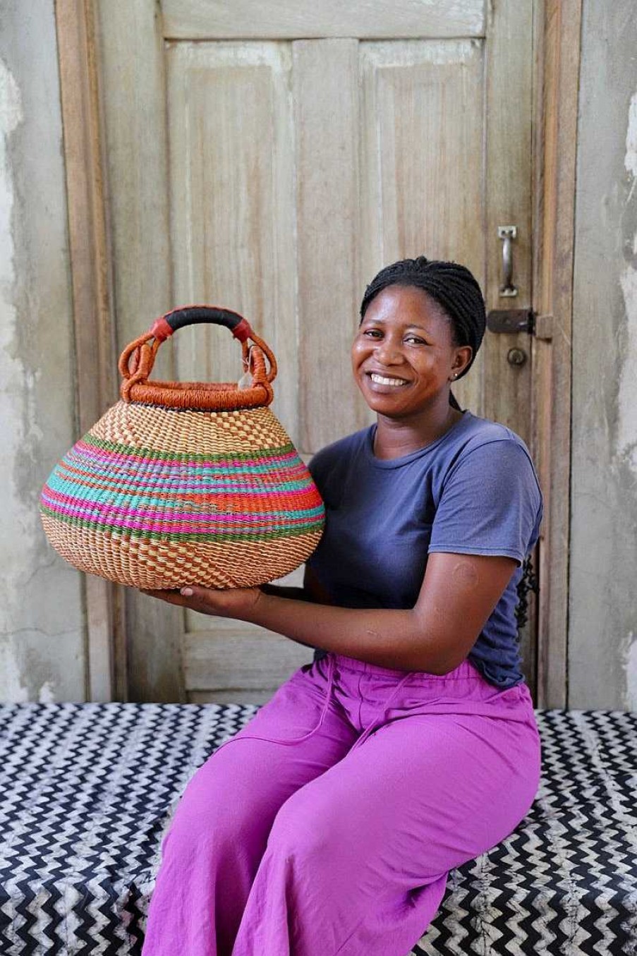 Home Decor Baba Tree | Pot Basket (Large) By Hilda Adongo