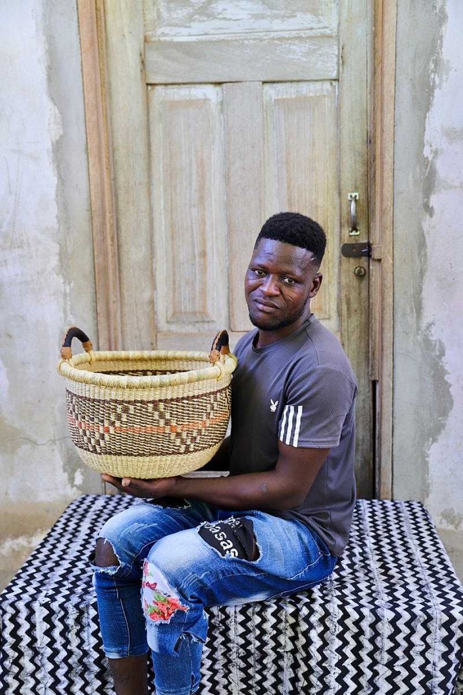 Bathroom + Laundry Baba Tree | Gbenka Storage Basket (Medium) By Atiah Asoba