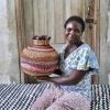 Home Decor Baba Tree | Jemima 10 Cows Basket (Tiny) By Asakiluro Aduko