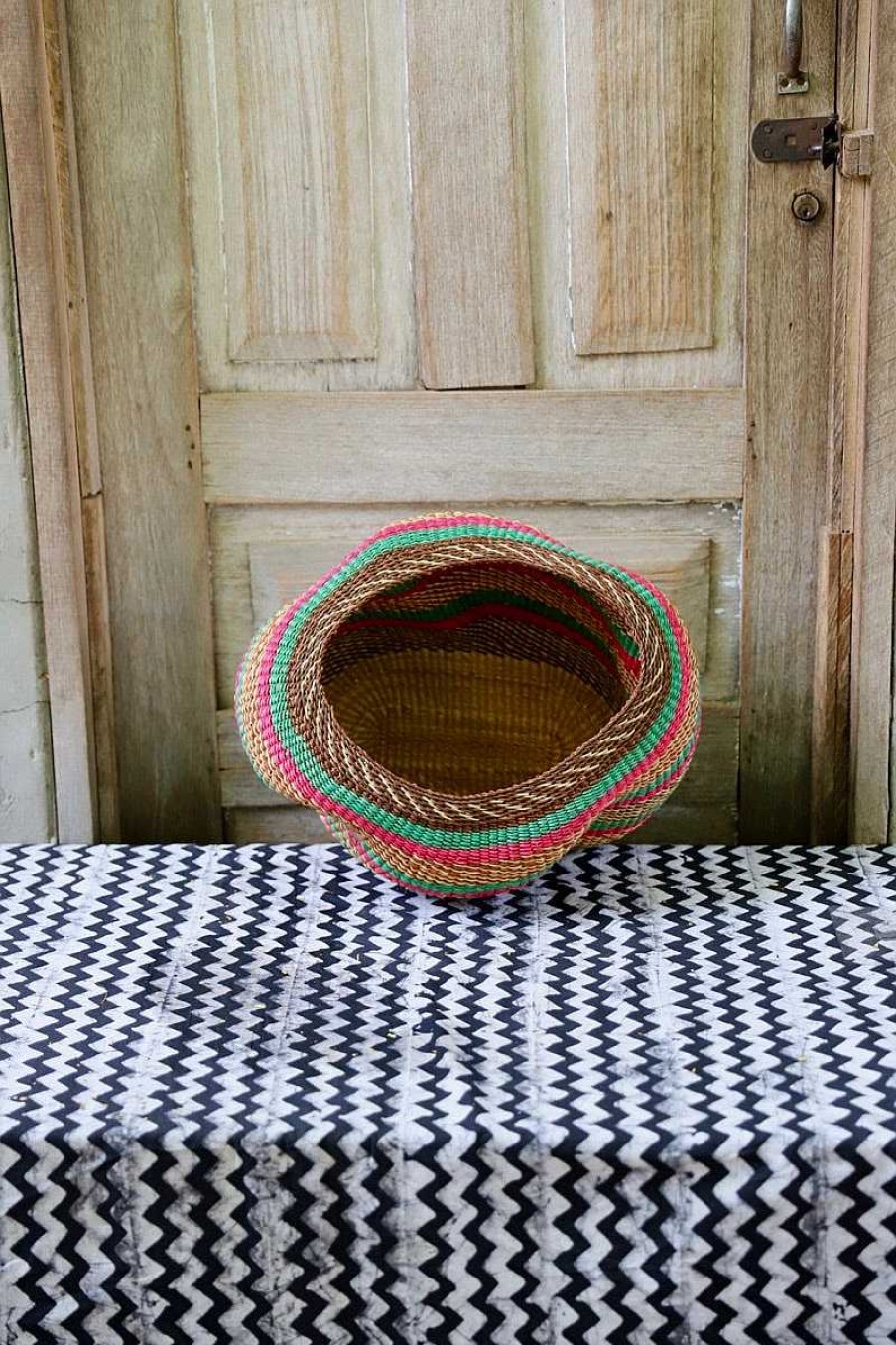 Planters + Flower Pots Baba Tree | A Pebble (Art Basket) By Faustina Anaba
