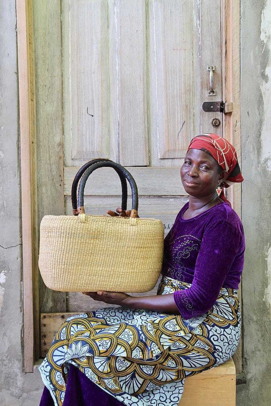 Basket Bags Baba Tree | Tapoh Basket By Lardi Akolgoyine