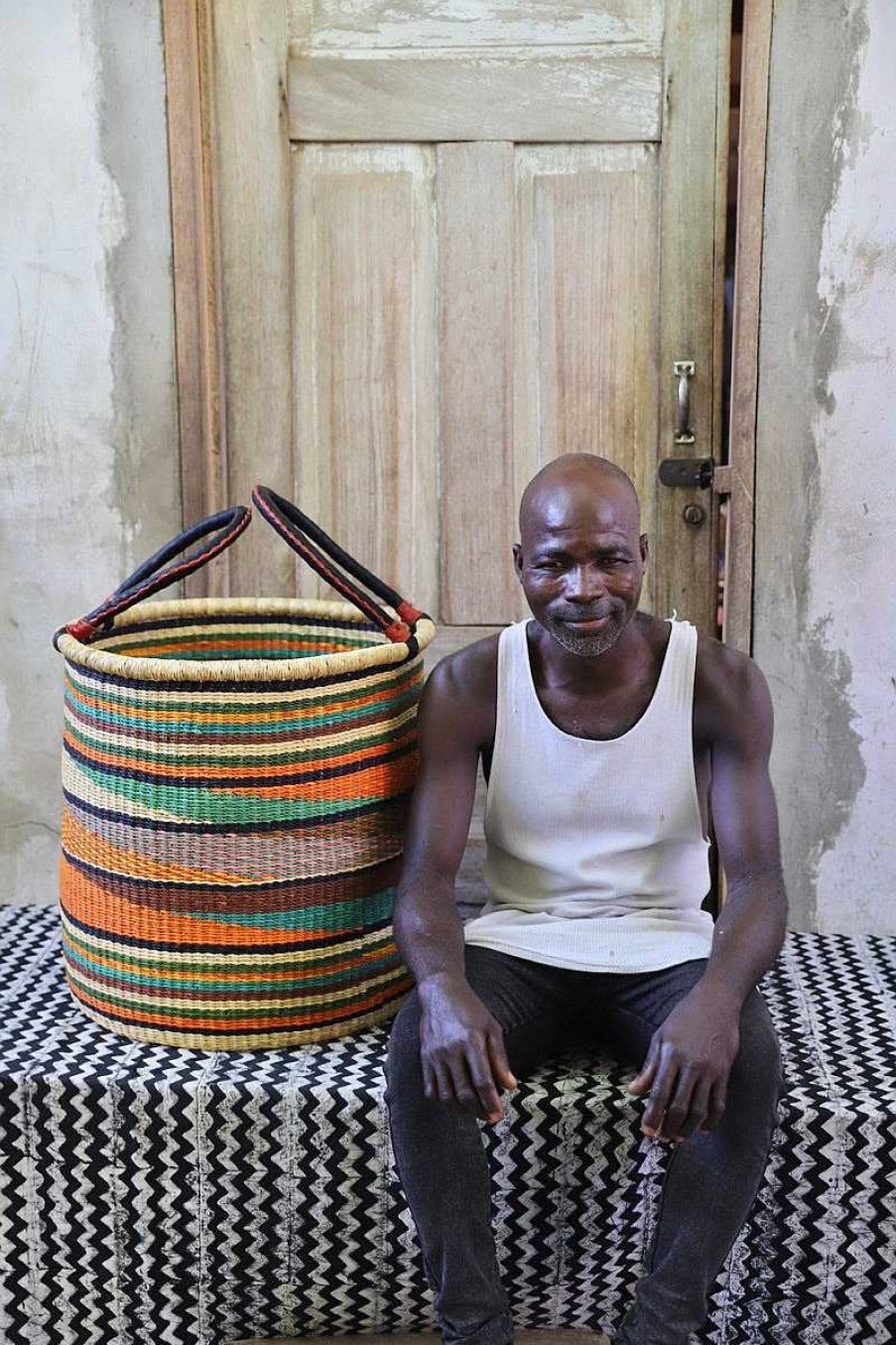 Bathroom + Laundry Baba Tree | Laundry Basket (Large) By Nsohbillah Adongo