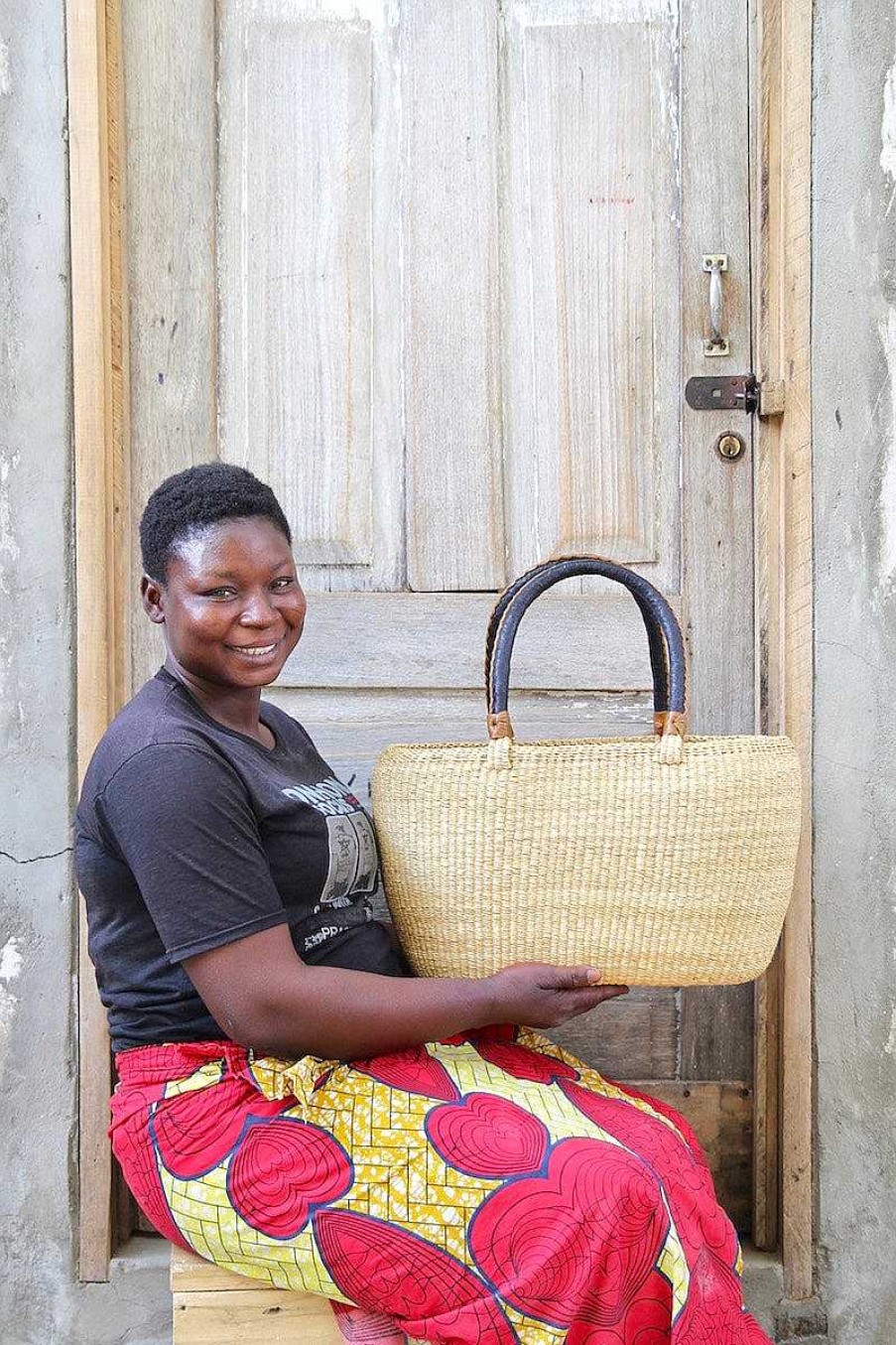 Basket Bags Baba Tree | Tapoh Basket By Martha "Power Angel" Anafo