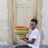 Planters + Flower Pots Baba Tree | Drum Basket By Talata Adongo
