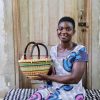Shopping Baskets Baba Tree | Oval Basket (Tiny) By Apogbire Asigbire