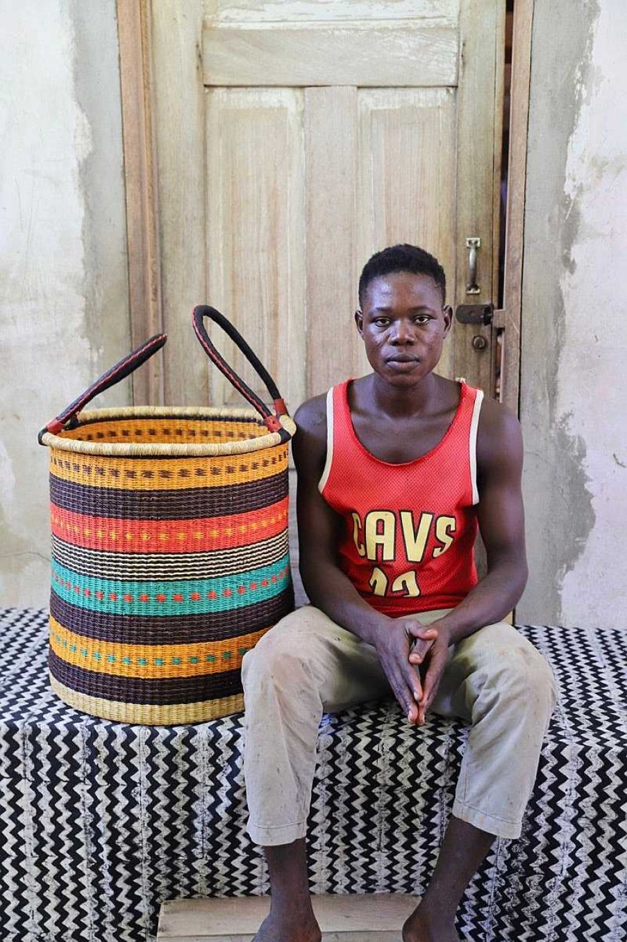 Bathroom + Laundry Baba Tree | Laundry Basket (Large) By Desmond Atiah