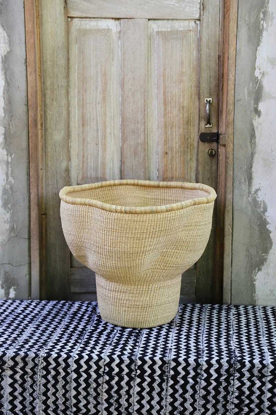 Planters + Flower Pots Baba Tree | Wave Planter (Art Basket) By Cynthia Ayine