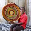 Kitchen + Dining Baba Tree | Woven Tray - Double Weave (Large) By Sampson "Action" Akolbillah