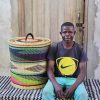 Bathroom + Laundry Baba Tree | Laundry Basket With Lid (Large) By Raymond Atindamoligo