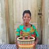 Popular Basket Baba Tree | Bicycle Basket (Small) By Vivian Akulembire