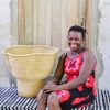 Planters + Flower Pots Baba Tree | Wave Planter (Art Basket) By Ida Adigvom