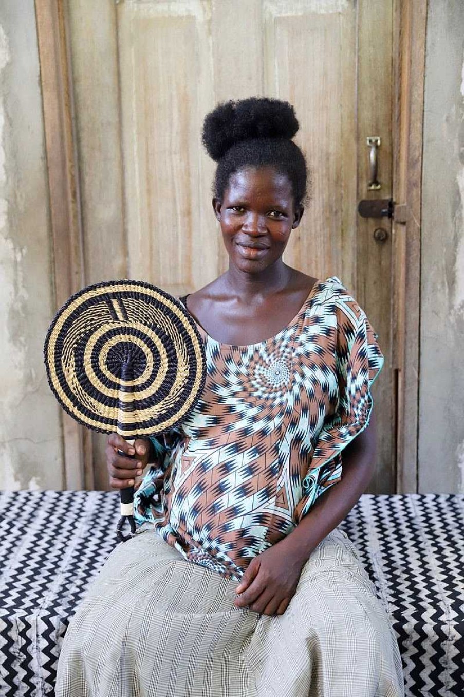 Wall Decor Baba Tree | Circular Fan By Regina Akolgo