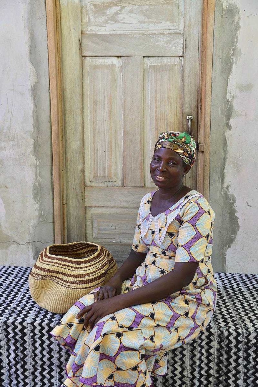 Planters + Flower Pots Baba Tree | A Pebble (Art Basket) By Alahere Akolgoyine