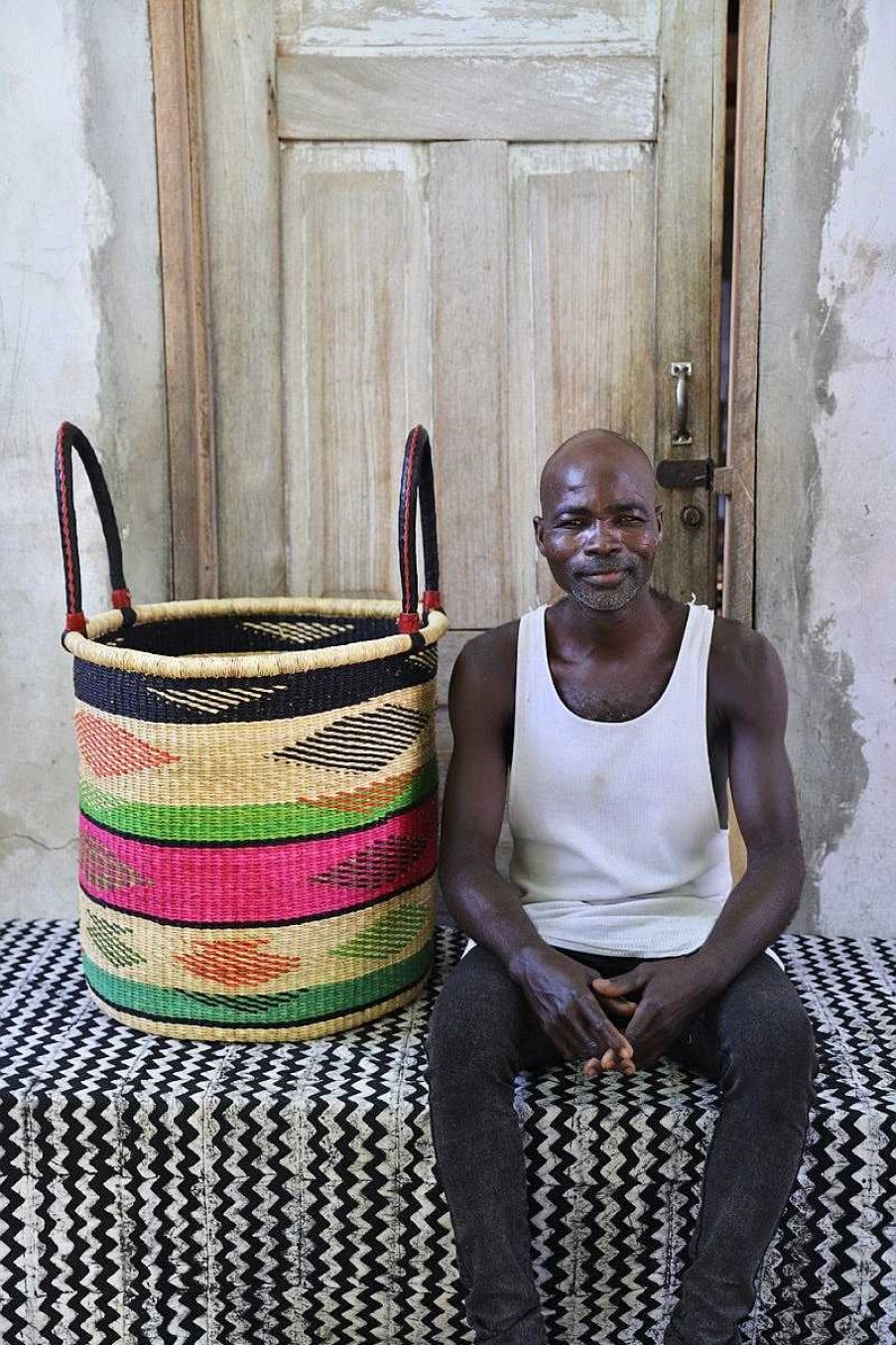 Bathroom + Laundry Baba Tree | Laundry Basket (Large) By Nsohbillah Adongo