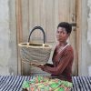 Shopping Baskets Baba Tree | Oval Basket (Very Small) By Akolgo Nmaah