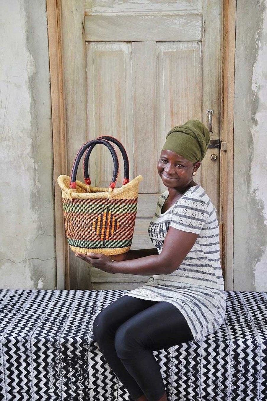 Shopping Baskets Baba Tree | Nyariga Basket (Very Small) By Apokumah Nsoh