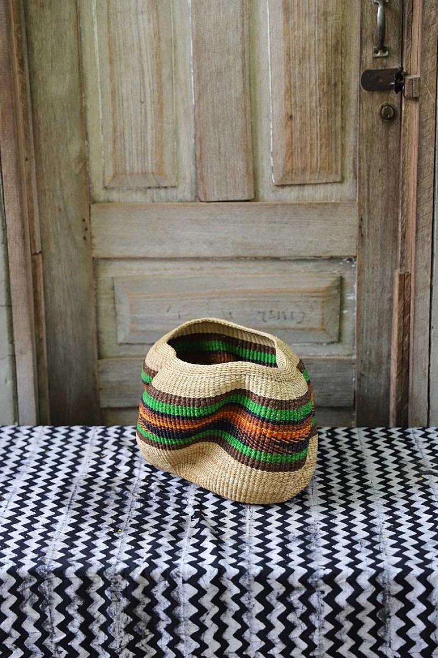 Planters + Flower Pots Baba Tree | A Pebble (Art Basket) By Deborah Atampugre