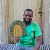Wall Decor Baba Tree | Handwoven Fan - By Kwesi Apana