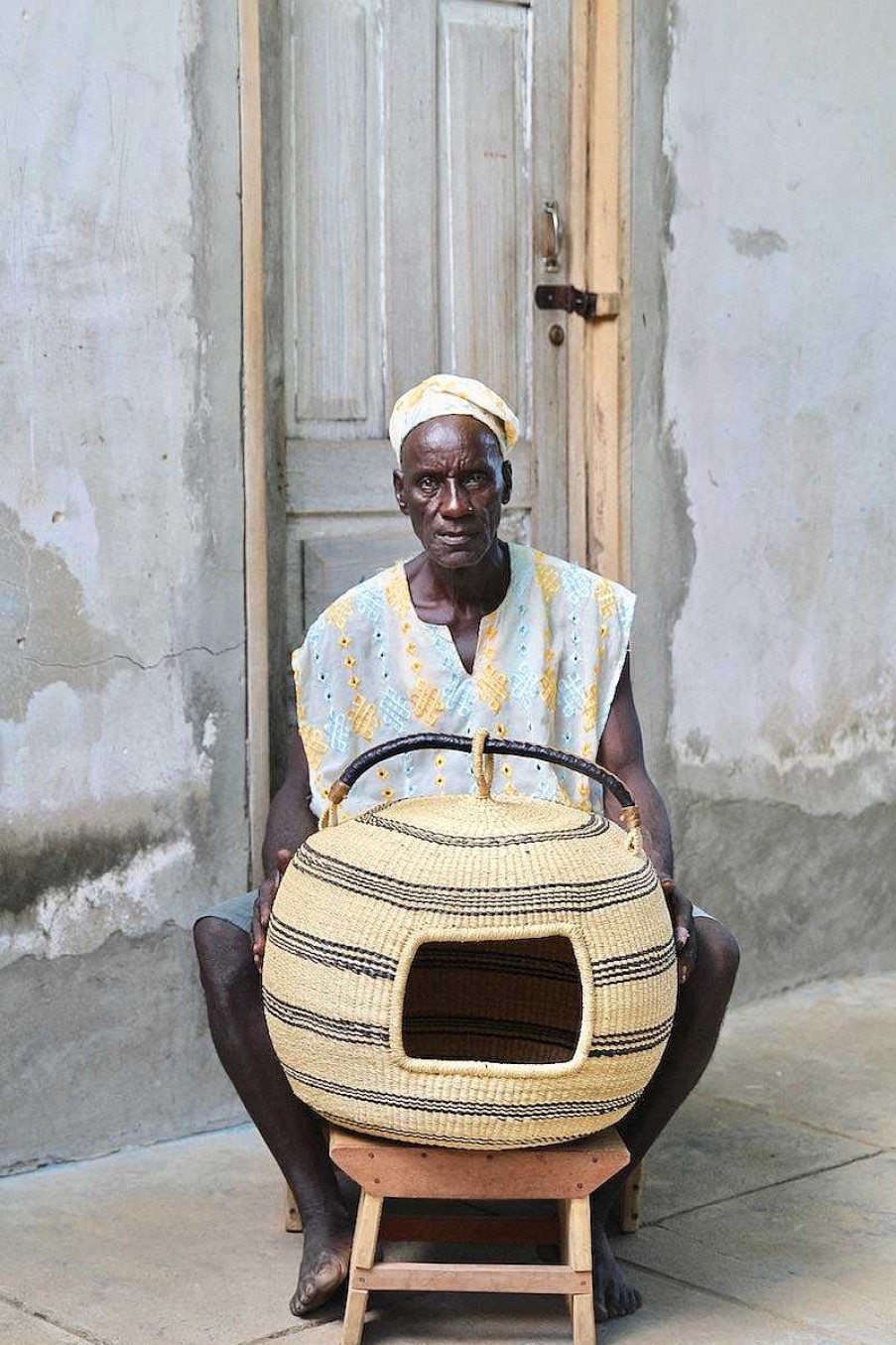 Popular Basket Baba Tree | Cat Bed (Double Weave) By Akabare "Chairman" Abentara