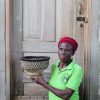 Planters + Flower Pots Baba Tree | Tiny Drum Basket By Apambillah Ayinbono