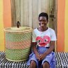 Bathroom + Laundry Baba Tree | Laundry Basket With Lid (Medium) By Rahinatu Akelsiyine