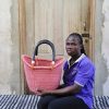 Shopping Baskets Baba Tree | Dip Dyed Nyariga Basket (Medium) By Apika Abisika