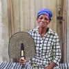 Wall Decor Baba Tree | Handwoven Fan - By Teni Adabire