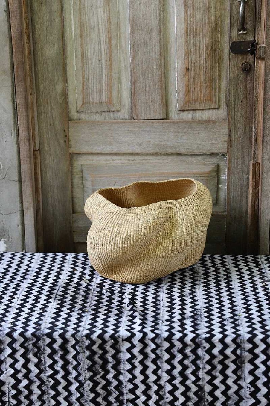 Planters + Flower Pots Baba Tree | A Pebble (Art Basket) By Assibi Abisika