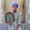 Wall Decor Baba Tree | Handwoven Fan - By Teni Adabire