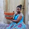 Bathroom + Laundry Baba Tree | Gbenka Storage Basket (Small) By Martha "Power Angle" Anafo