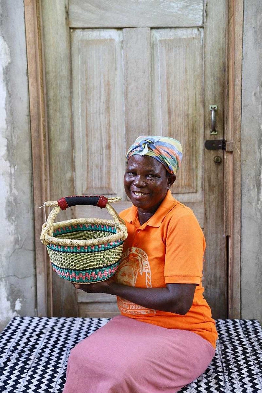 Kitchen + Dining Baba Tree | Market Basket (10" Round) By Nyaamah Ayinbillah
