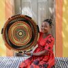Kitchen + Dining Baba Tree | Woven Tray - Double Weave (Medium) By Azumah "Punka Joe" Abisika