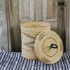 Bathroom + Laundry Baba Tree | Laundry Basket With Lid (Small) By Abraham Akolgo