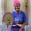 Wall Decor Baba Tree | Handwoven Fan - By Ayine Awuni
