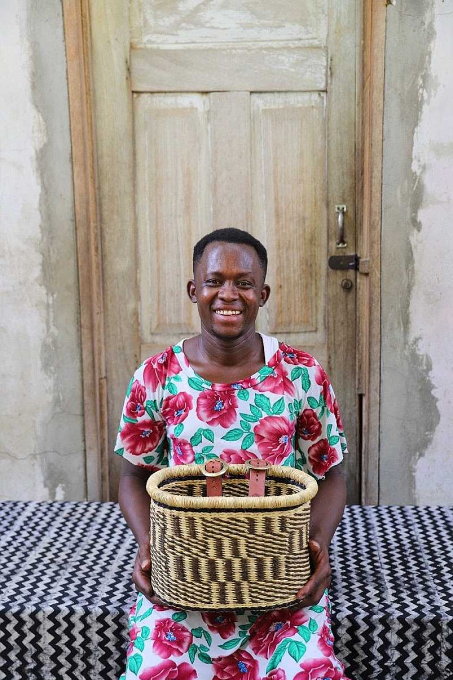 Popular Basket Baba Tree | Bicycle Basket (Medium) By Abraham Akolgo