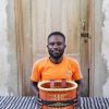 Popular Basket Baba Tree | Bicycle Basket (Medium) By Isaac Asanga