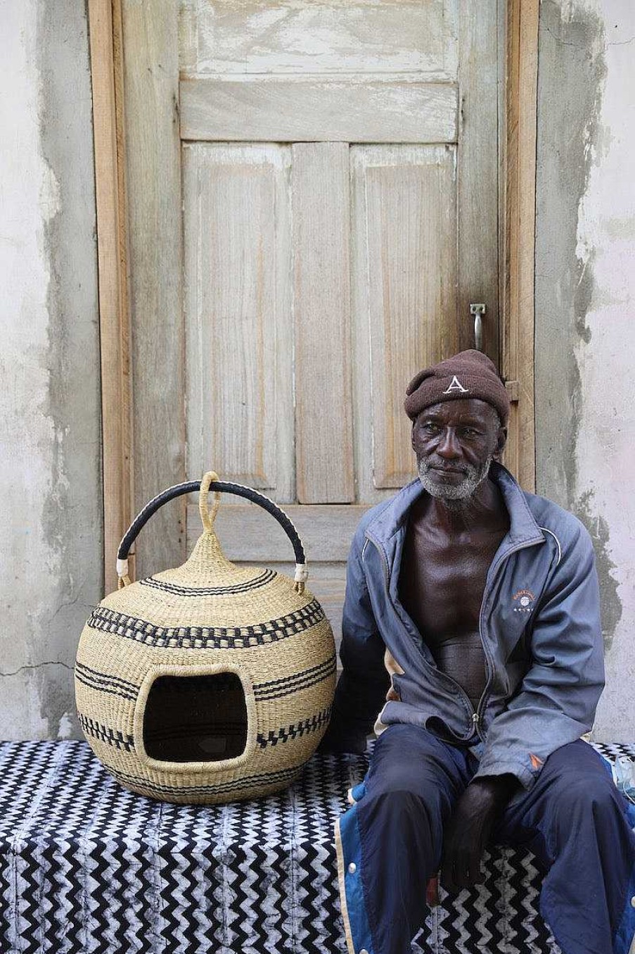 Popular Basket Baba Tree | Cat Bed (Double Weave) By Akabare "Chairman" Abentara