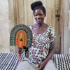 Wall Decor Baba Tree | Handwoven Fan - By Regina Akolgo