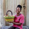 Shopping Baskets Baba Tree | Oval Basket (Tiny) By Nmaah Ayine