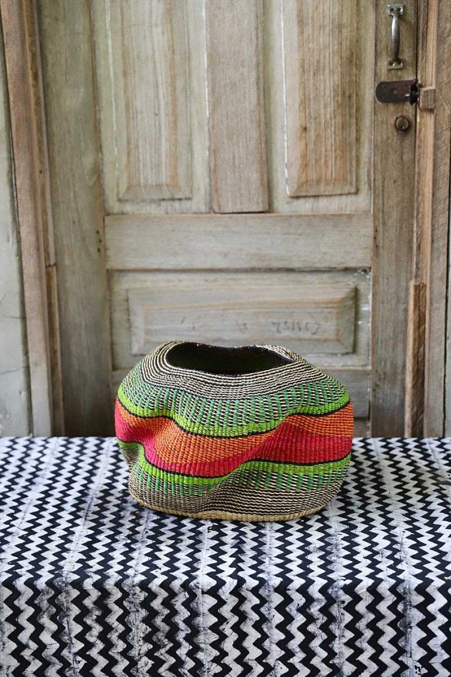 Planters + Flower Pots Baba Tree | A Pebble (Art Basket) By Modesta Adongo