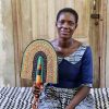 Wall Decor Baba Tree | Handwoven Fan - By Linda Ayamga