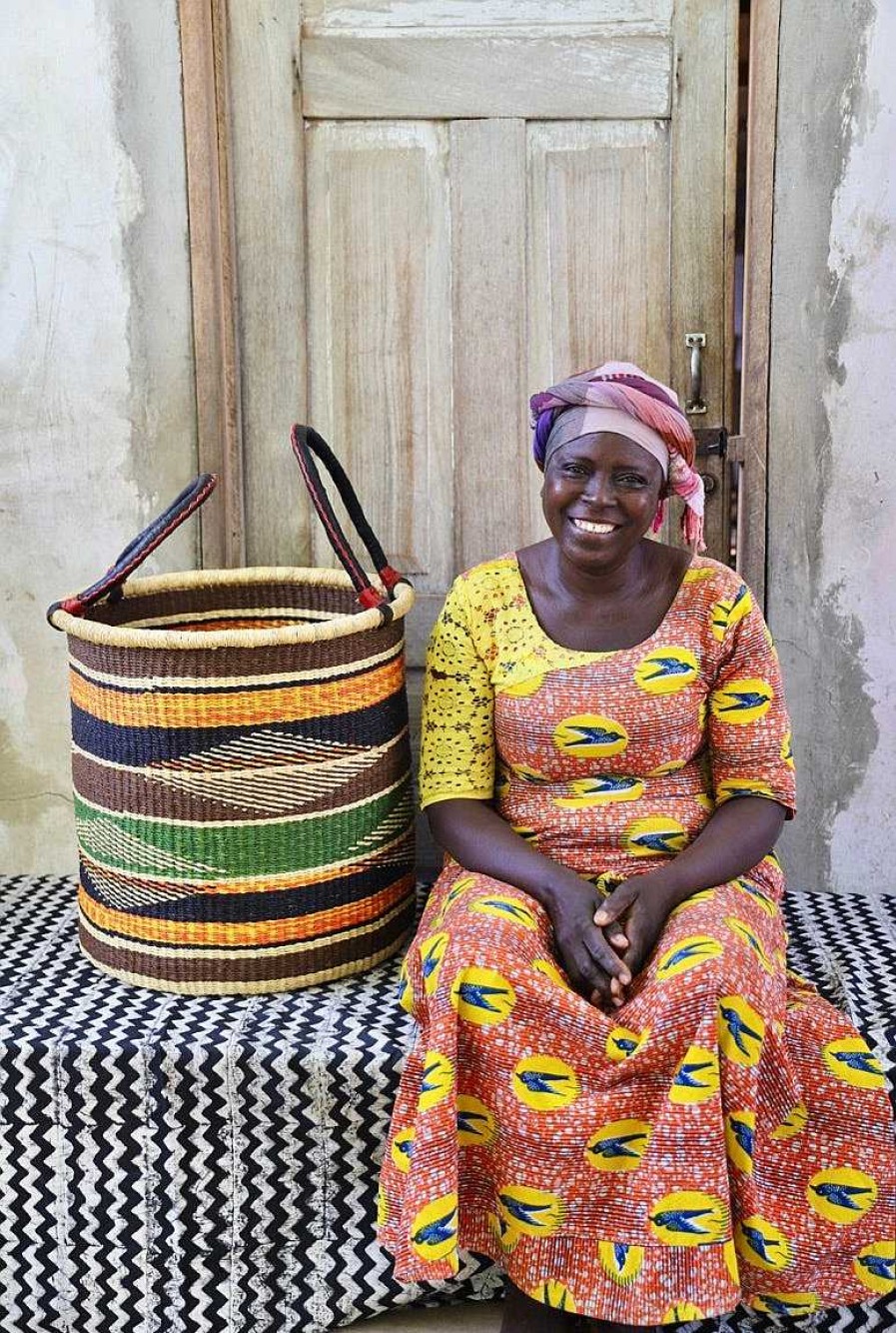 Bathroom + Laundry Baba Tree | Laundry Basket (Large) By Cynthia Nsoh