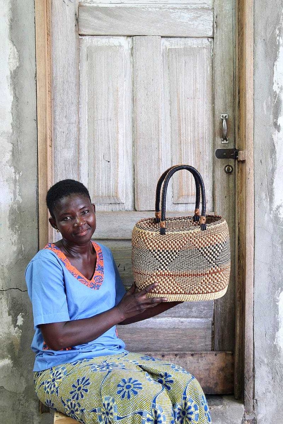 Basket Bags Baba Tree | Tapoh Basket By Adukomah Atingalebya