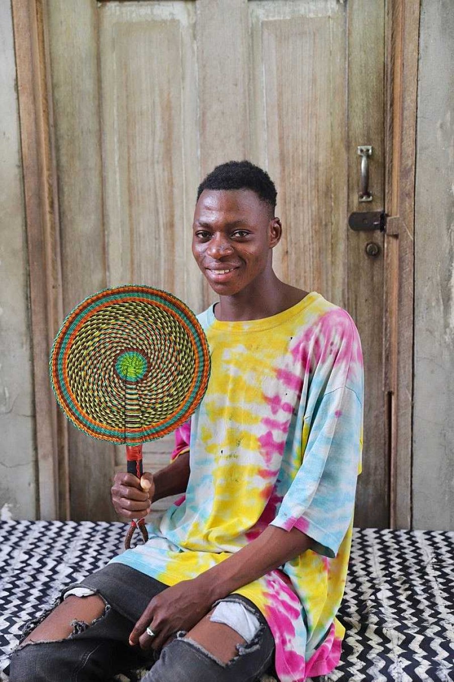 Wall Decor Baba Tree | Circular Fan By Aniah Baba